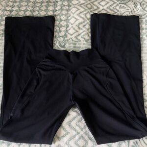 Alphalete Aura Wide Leg Pant Black Estimated Size Small